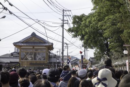 灘のけんか祭り　屋台練り自粛