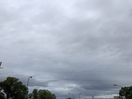 今シーズン初の台風