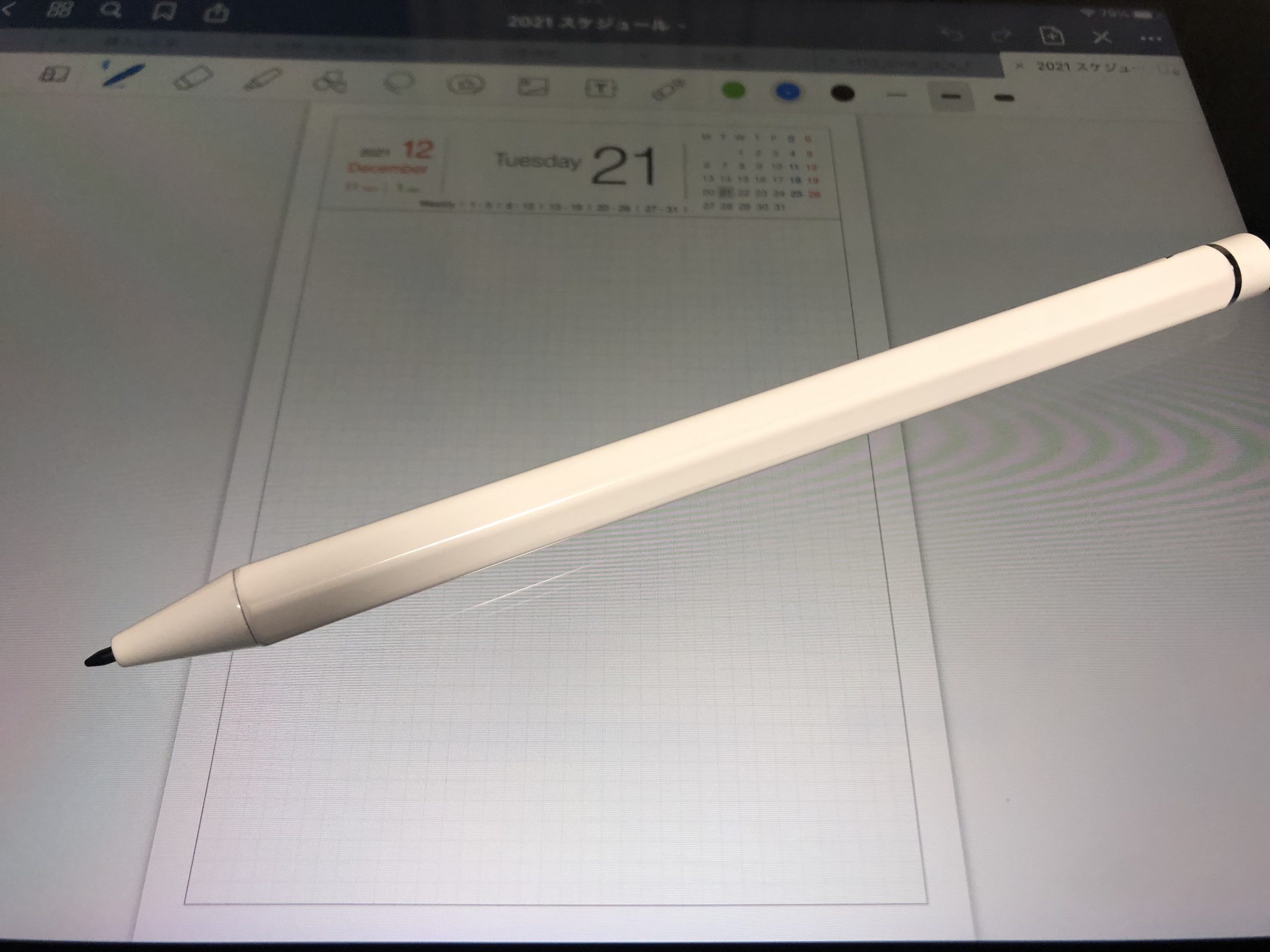 Apple Pencilもどきのスタイラスペンを使ってみた感想