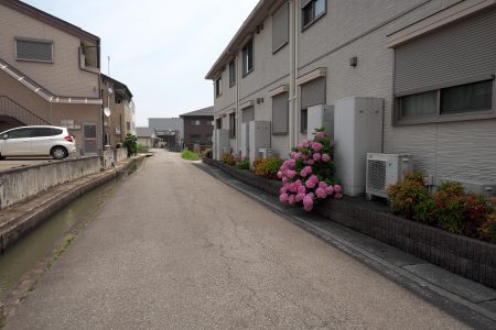 梅雨の合間に