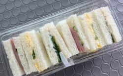 慌ただしい昼食