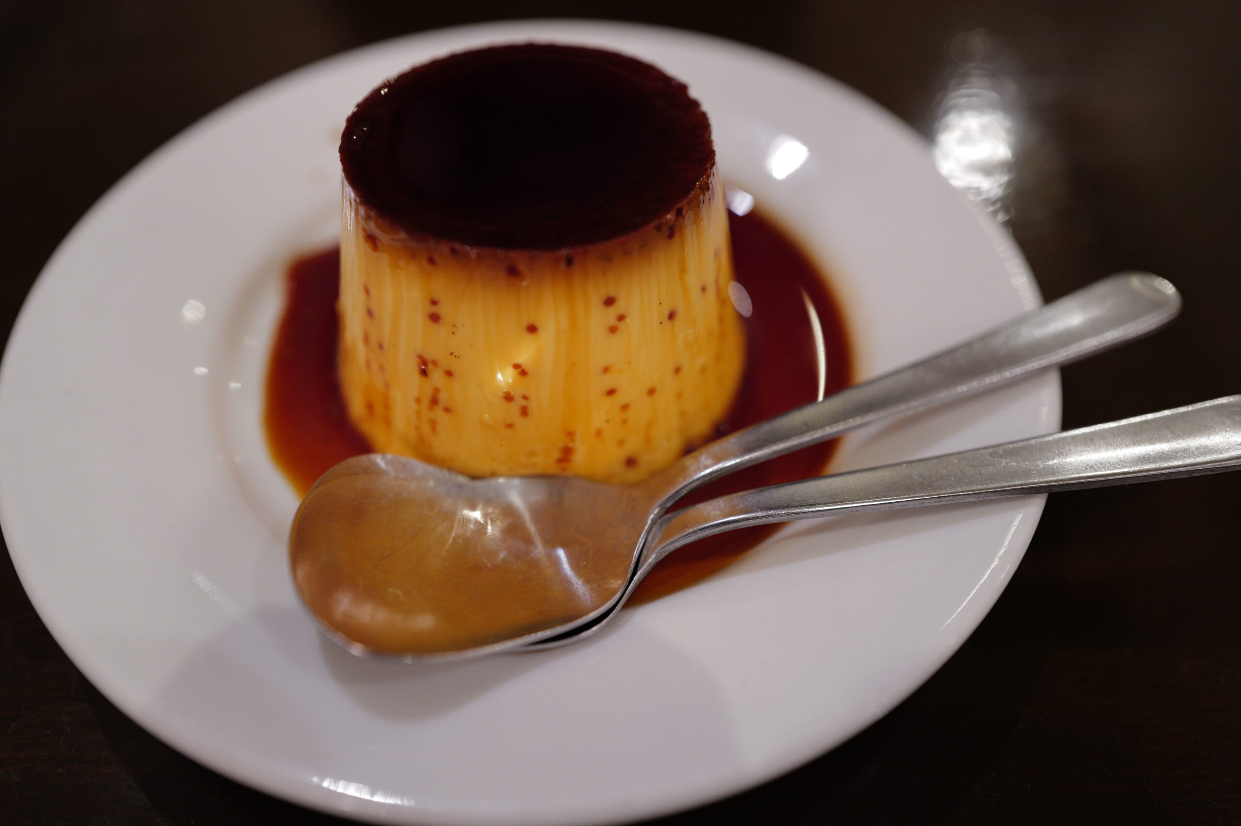 昭和の香りが残る喫茶店で食べたプリン