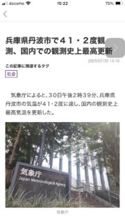 津波の陰に隠れてしまったけど・・・