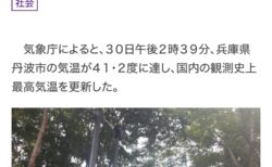 津波の陰に隠れてしまったけど・・・