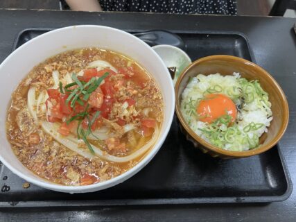 美味しいうどんを食べた