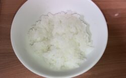 新米を食べた