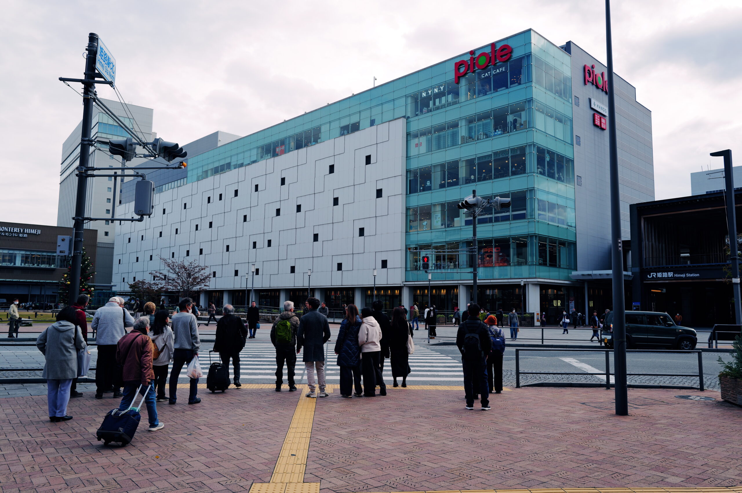 今シーズン初のコートを着た