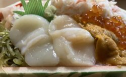 北海道物産店で買った「海鮮丼」を食べた